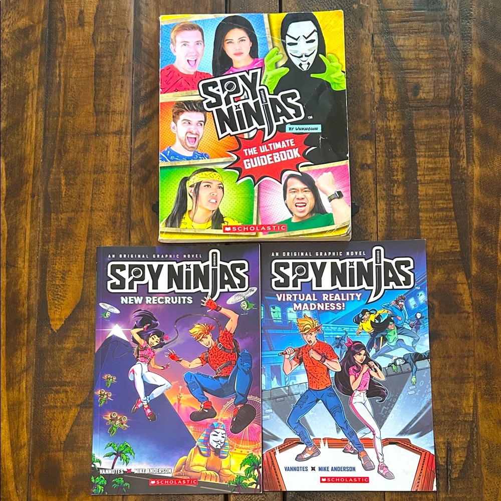 Spy Ninjas Adventure Book Trio by Scholastic